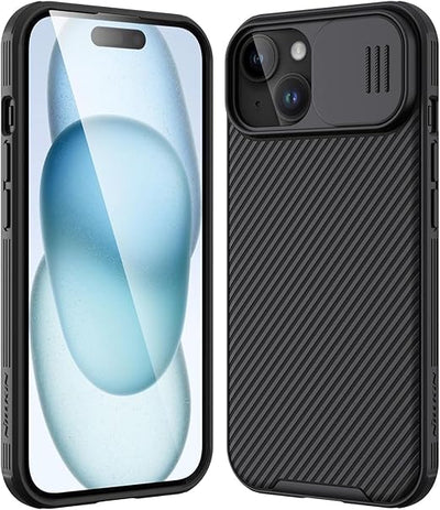 Nillkin CamShield Pro Case for iPhone 15 Plus – Camera Protection & Slim Design
