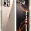 IPhone 16 PRO MAX White Transparent Back Cover