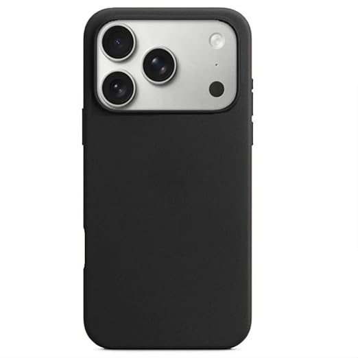 Premium Leather Case for iPhone 17 Pro – Luxury Slim Shockproof Cover (Black, Orange, Brown, Blue, Grey)