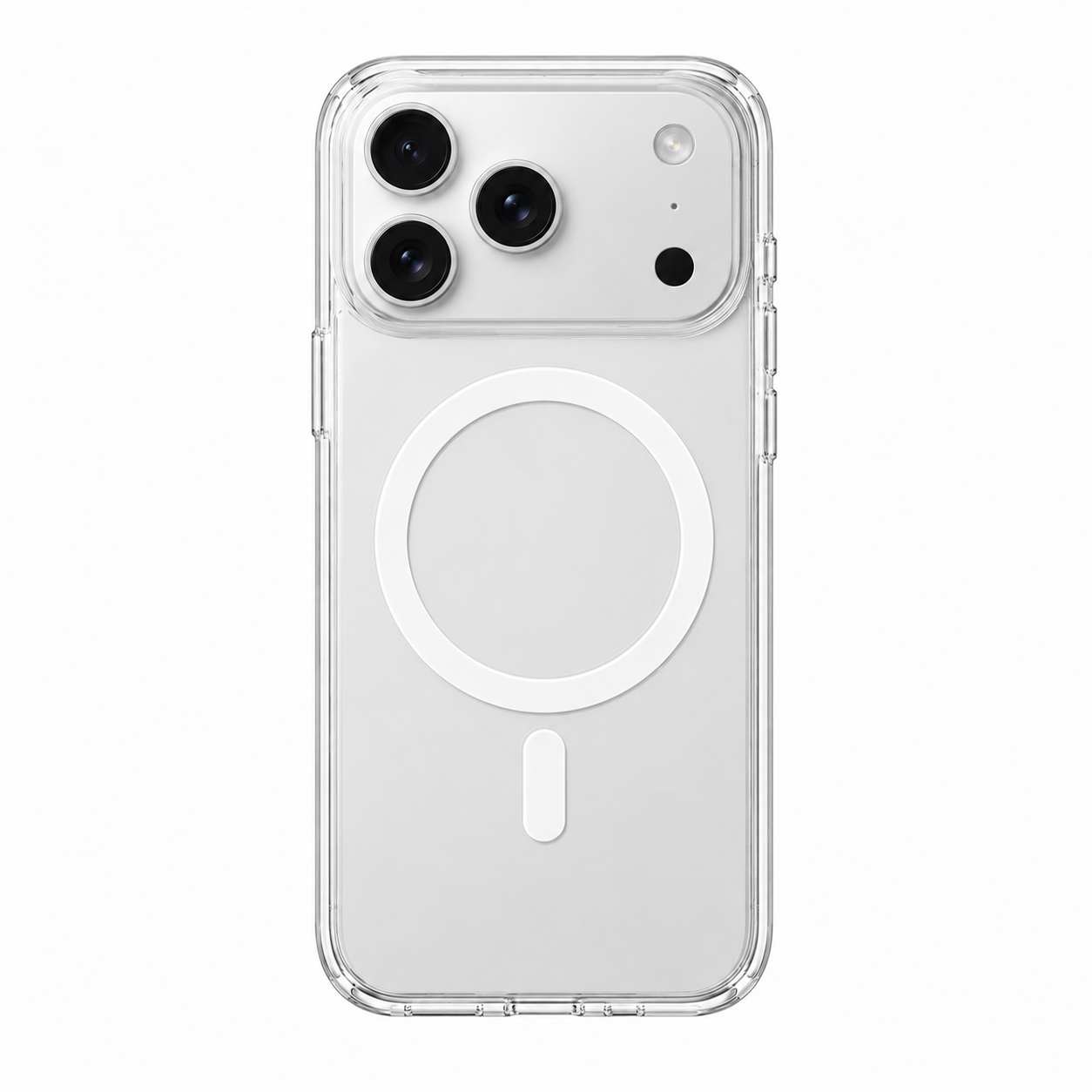 Iphone 17 Pro White Transparent Clear MagSafe Case