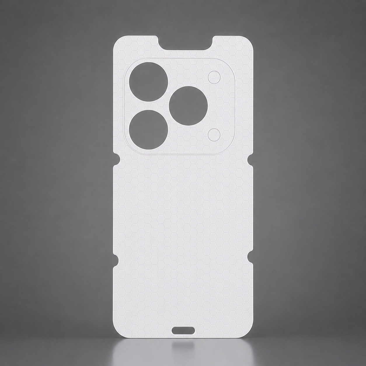 4-in-1 Ultimate Protection Combo – Tempered Glass, Membrane Protector, Camera Lens Guard & Anti-Yellow Clear Case