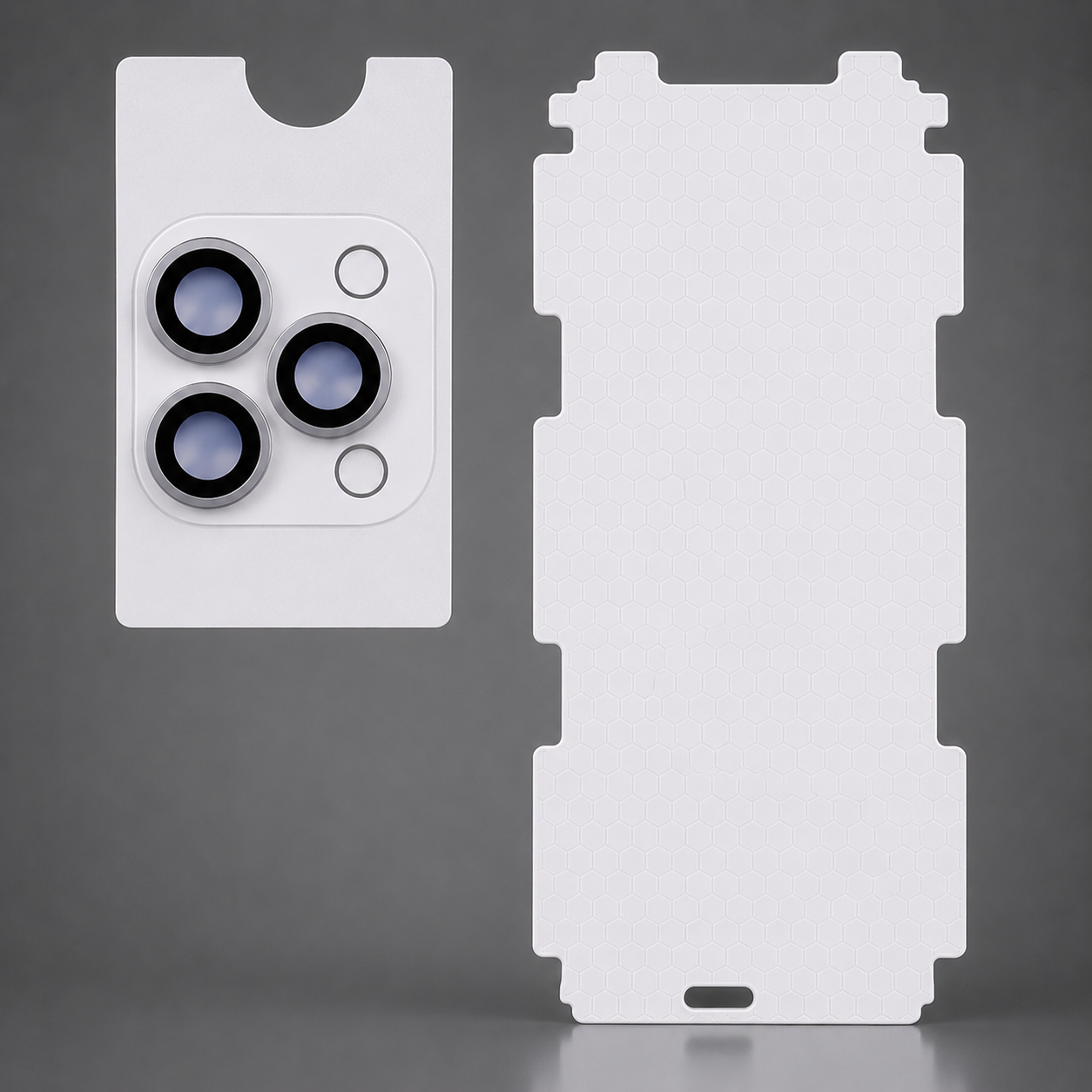 4-in-1 Ultimate Protection Combo – Tempered Glass, Membrane Protector, Camera Lens Guard & Anti-Yellow Clear Case
