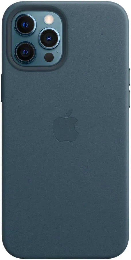 Premium Leather Case for iPhone 14 – Slim Protective Cover (Brown, Blue, Black, Grey)