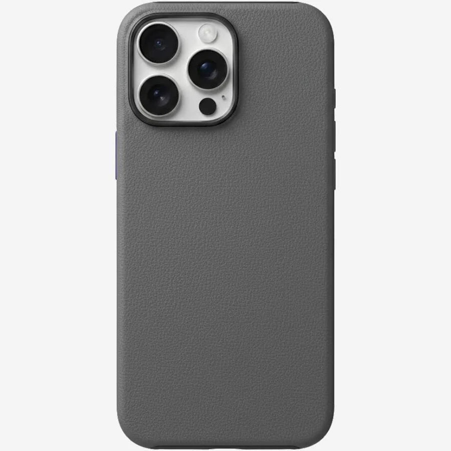 Premium Leather Case for iPhone 14 – Slim Protective Cover (Brown, Blue, Black, Grey)