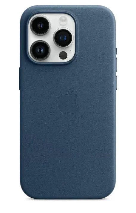 Premium Leather Case for iPhone 14 Pro Max – Luxury Protective Case (Brown, Blue, Black, Grey)