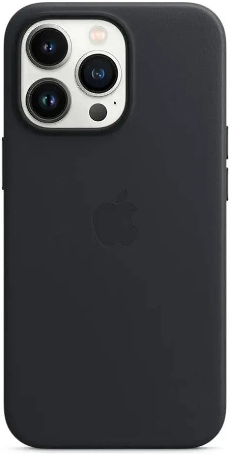 Premium Leather Case for iPhone 15 Pro – Stylish Shockproof Case (Brown, Blue, Black, Grey)