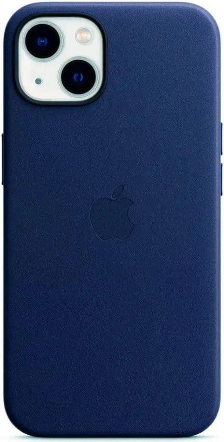 Premium Leather Case for iPhone 15 Pro – Stylish Shockproof Case (Brown, Blue, Black, Grey)