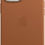 Premium Leather Case for iPhone 15 Pro – Stylish Shockproof Case (Brown, Blue, Black, Grey)