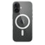 IPhone 16 transparent Mag-Safe Strong Magnetic Lock Back Cover