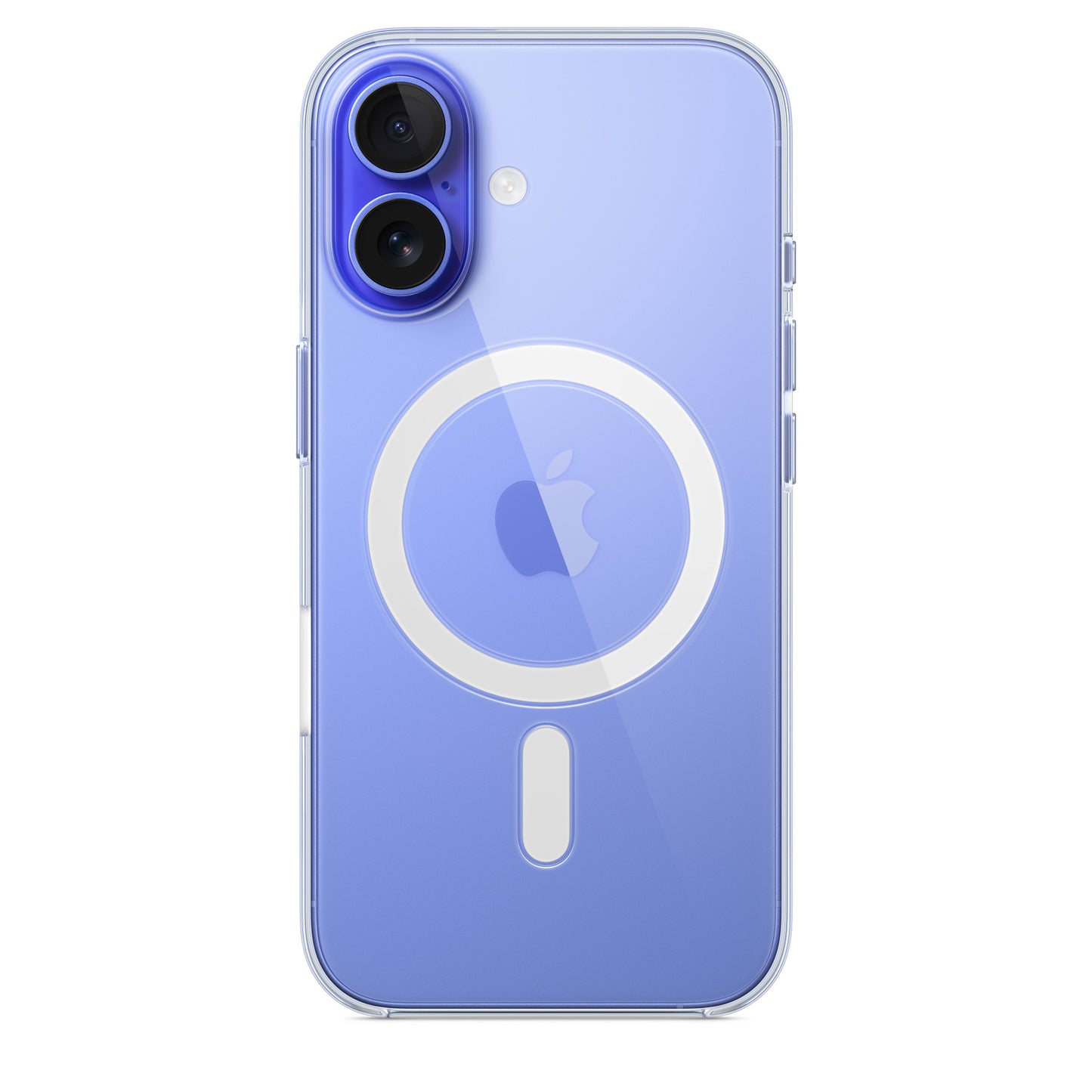 IPhone 16 transparent Mag-Safe Strong Magnetic Lock Back Cover