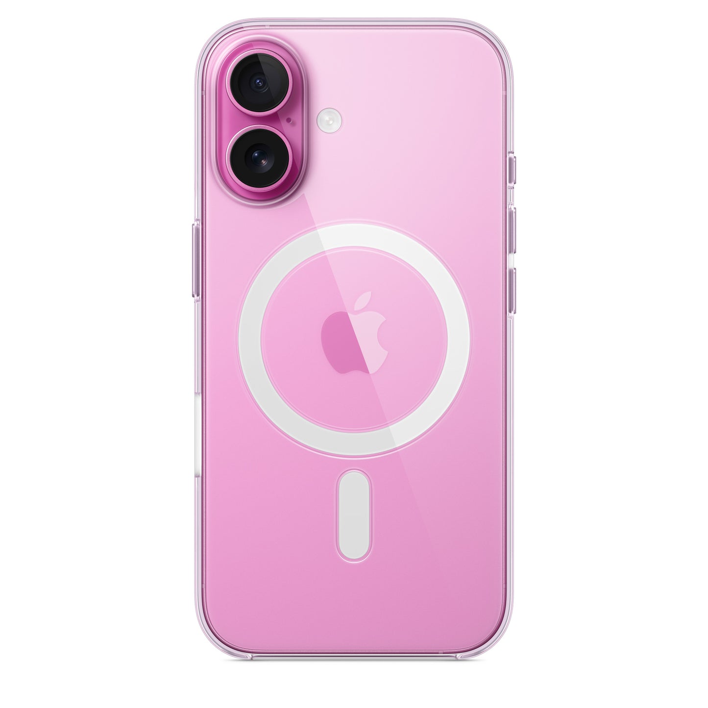 IPhone 16 transparent Mag-Safe Strong Magnetic Lock Back Cover