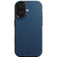 Premium Leather Case for iPhone 16 – Stylish Slim Back Cover (Brown, Blue, Black, Grey)