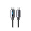 Mcdodo CA-574 100W USB-C to USB-C Fast Charging Cable with LED Light, 5A PD, Nylon Braided (1.2m / 4ft)